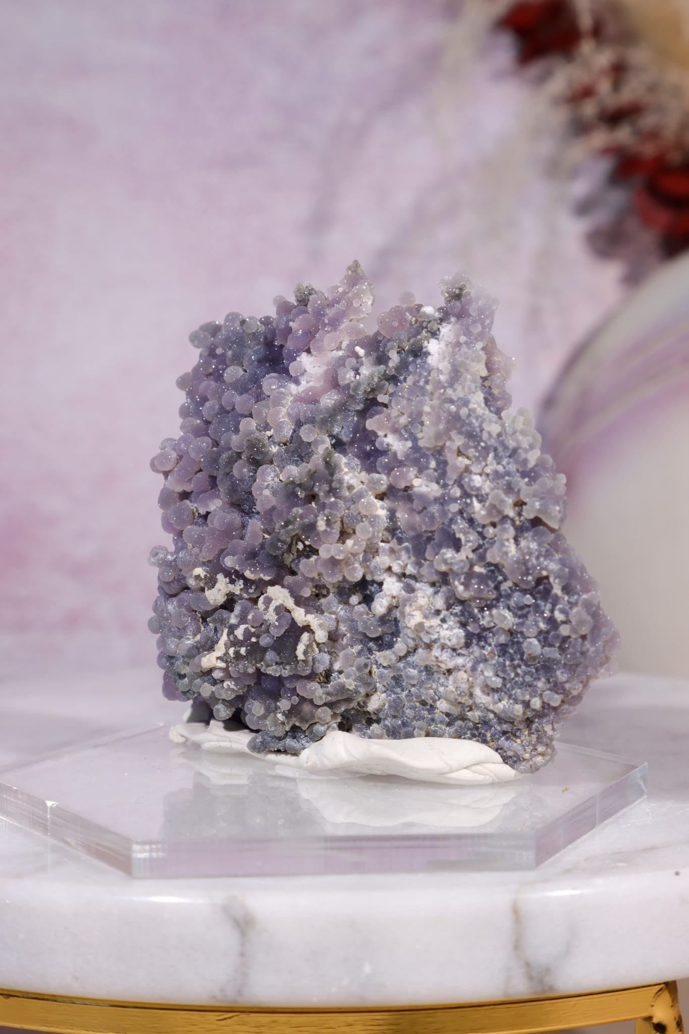 Grape Agate Specimen | 5.8cm | Indonesia Minerals Tali & Loz Crystals