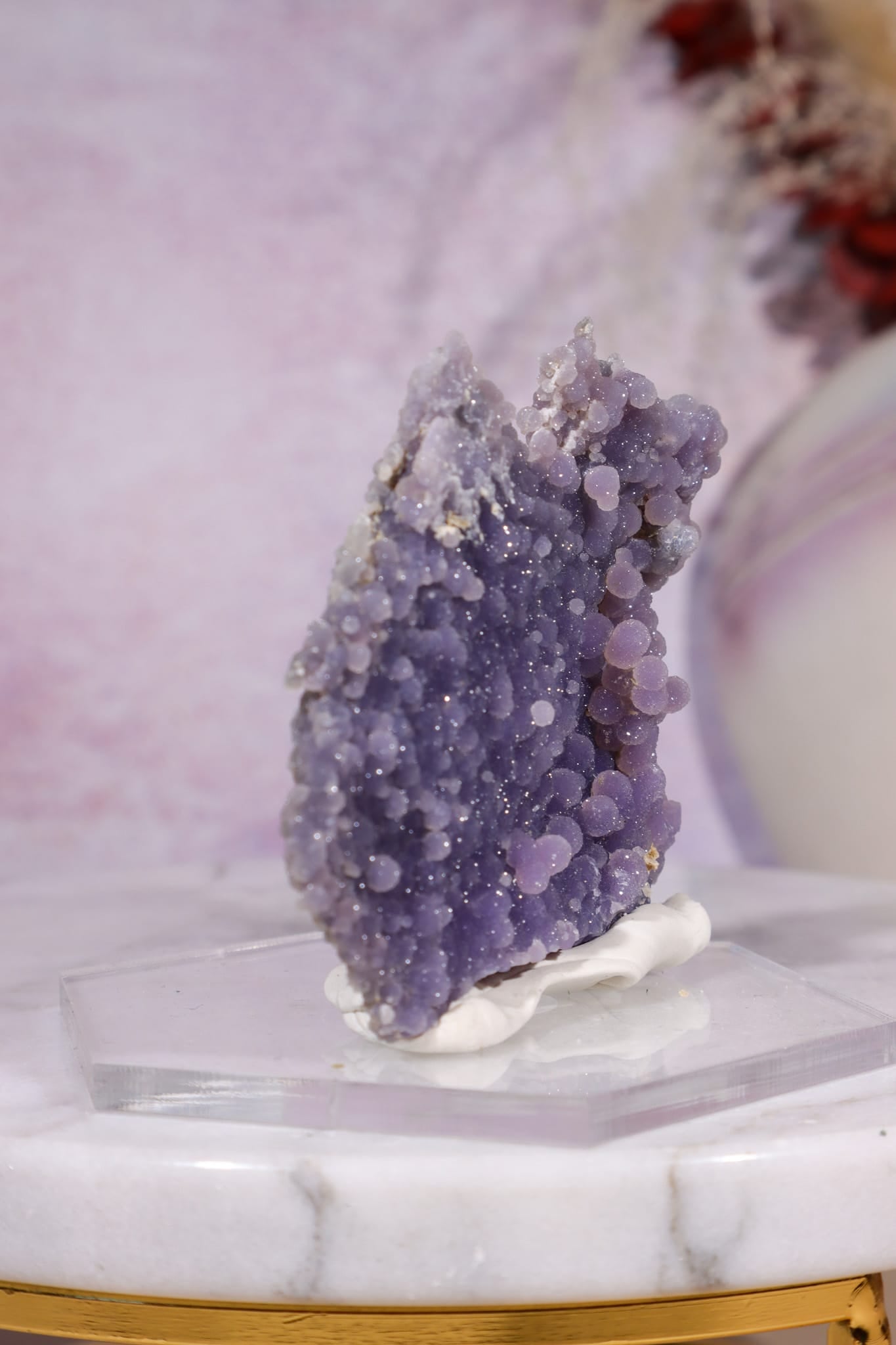 Grape Agate Specimen | 5.8cm | Indonesia Minerals Tali & Loz Crystals