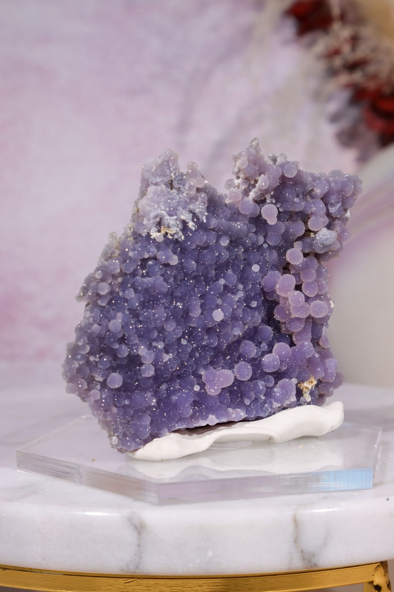 Grape Agate Specimen | 5.8cm | Indonesia Minerals Tali & Loz Crystals