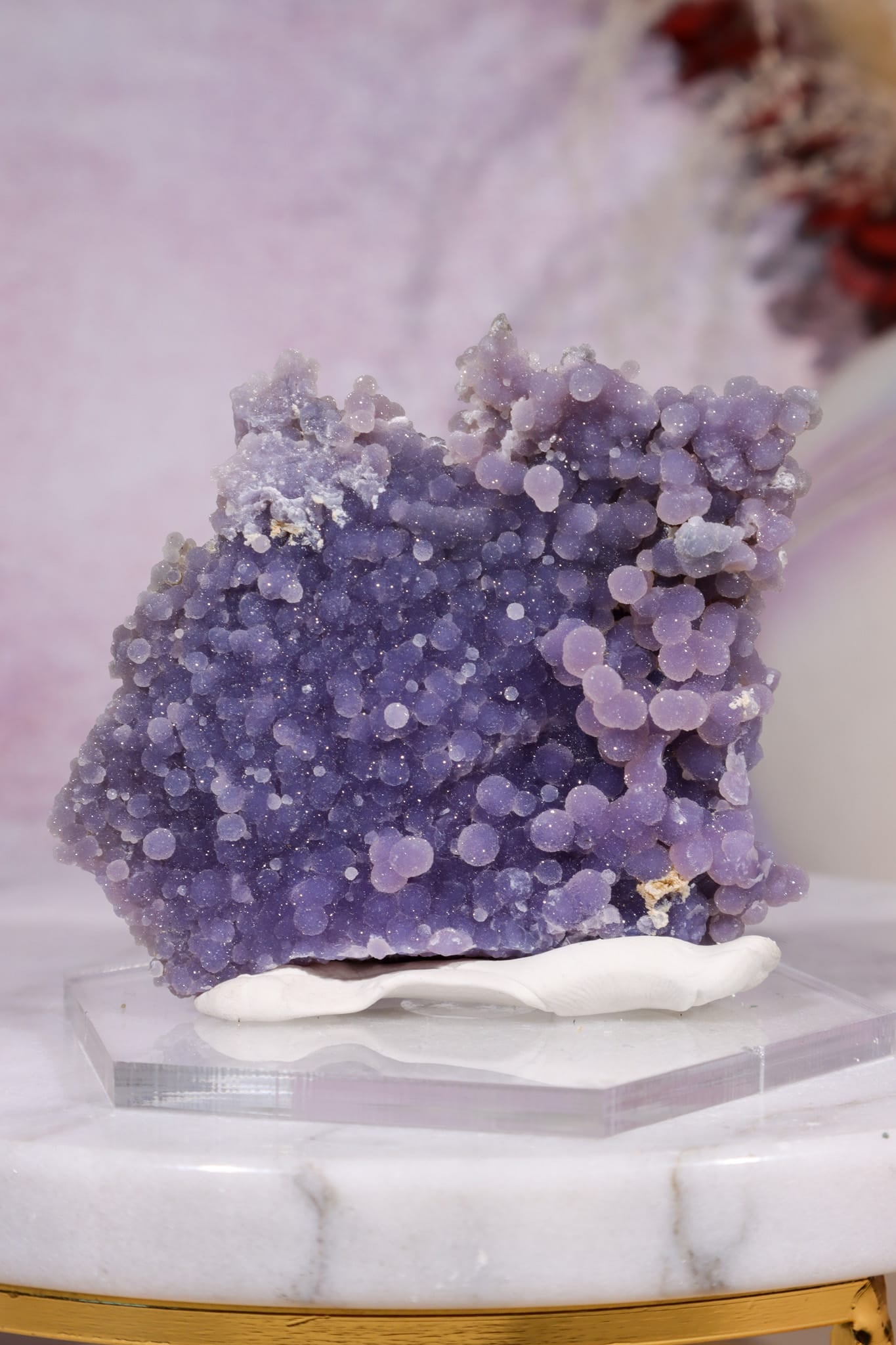 Grape Agate Specimen | 5.8cm | Indonesia Minerals Tali & Loz Crystals