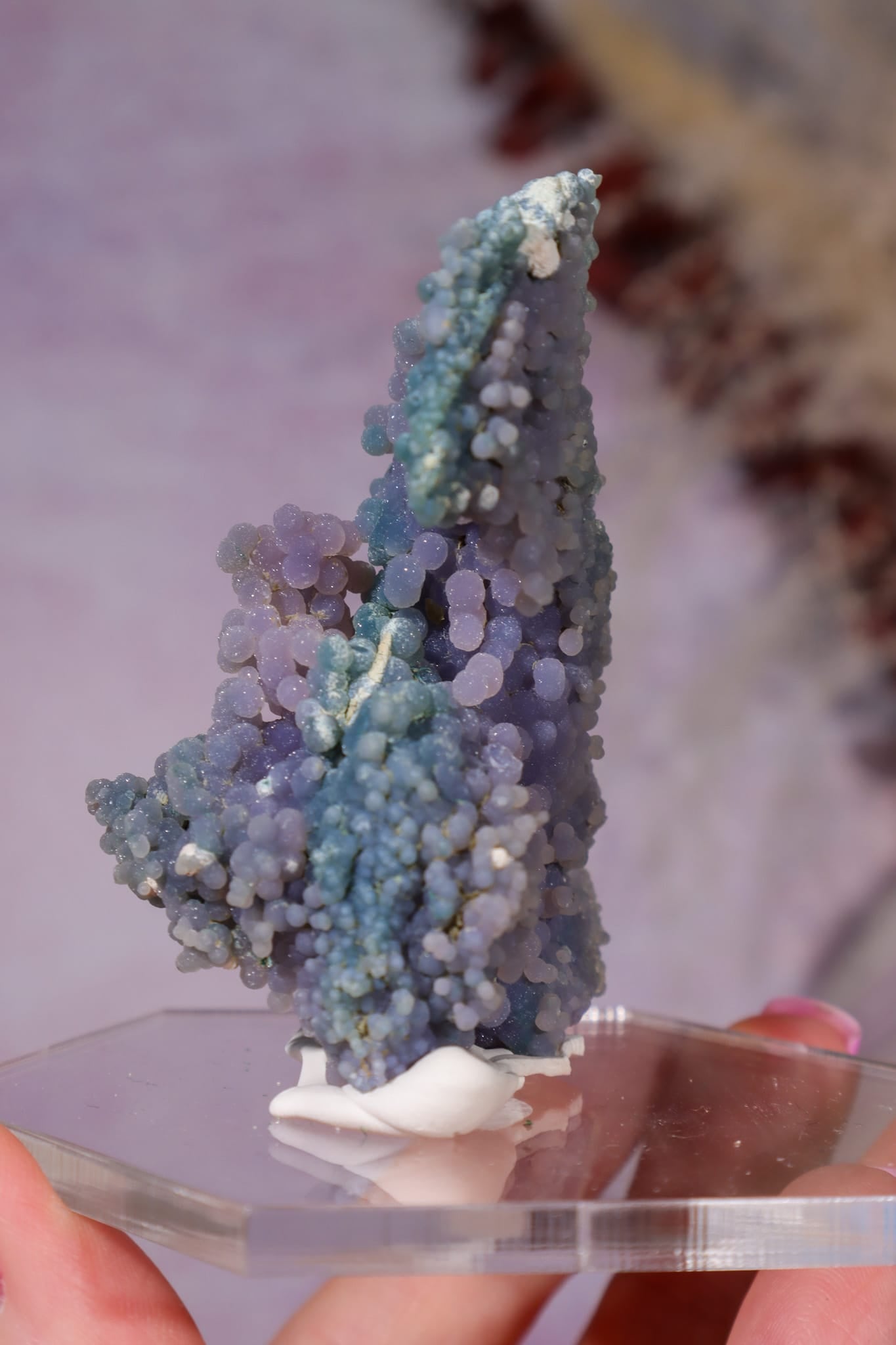 Grape Agate Specimen | 6.5cm | Indonesia Minerals Tali & Loz Crystals