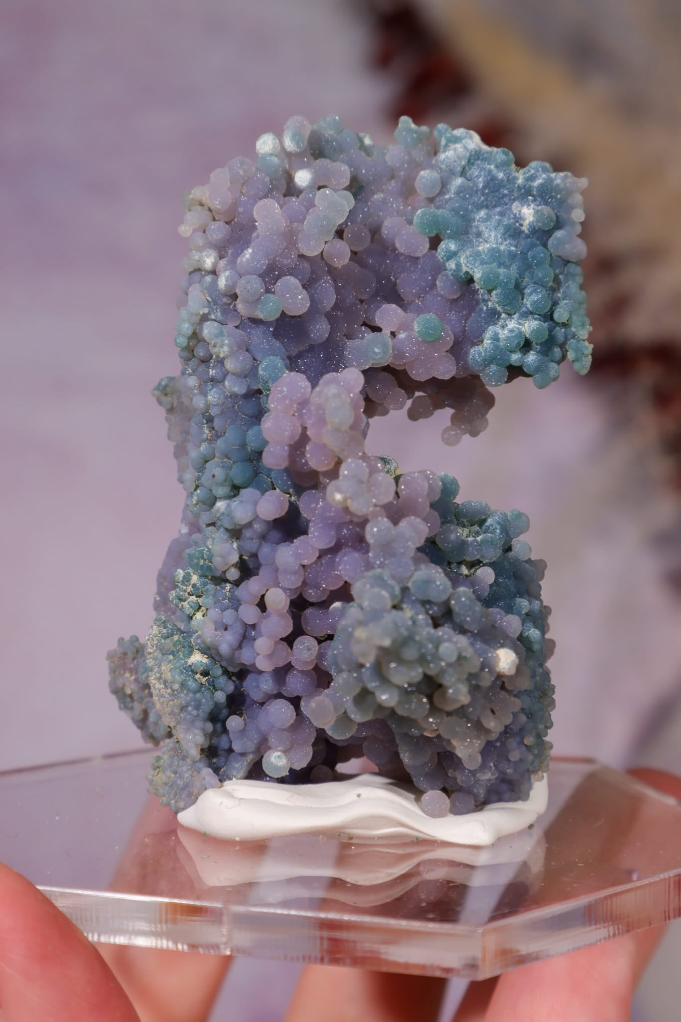 Grape Agate Specimen | 6.5cm | Indonesia Minerals Tali & Loz Crystals