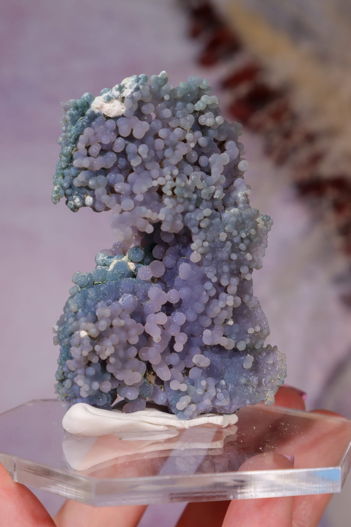 Grape Agate Specimen | 6.5cm | Indonesia Minerals Tali & Loz Crystals