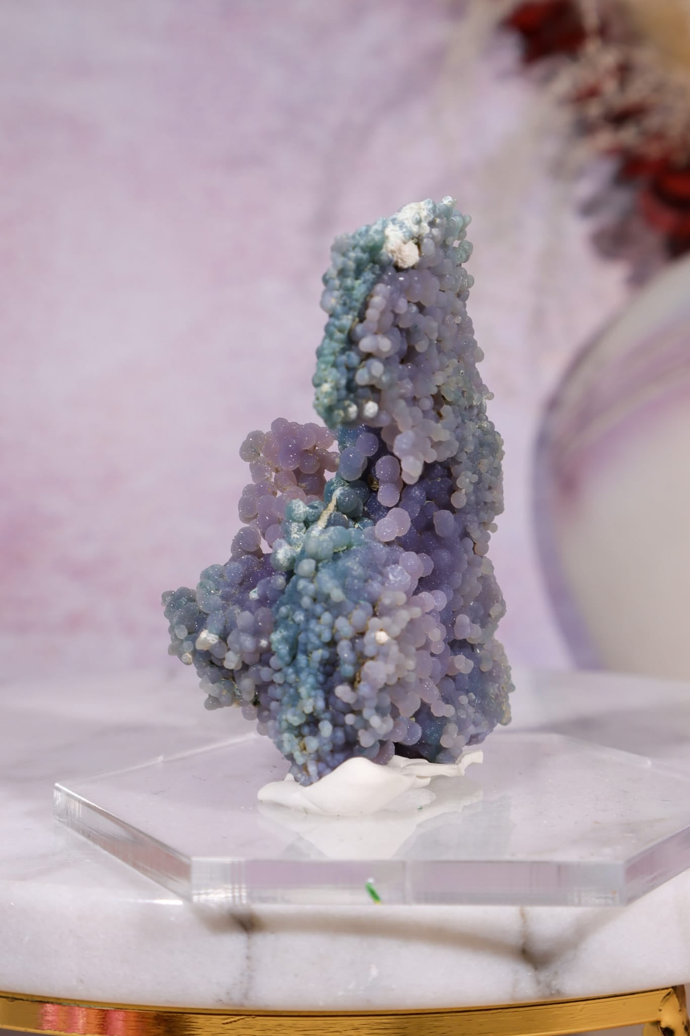 Grape Agate Specimen | 6.5cm | Indonesia Minerals Tali & Loz Crystals