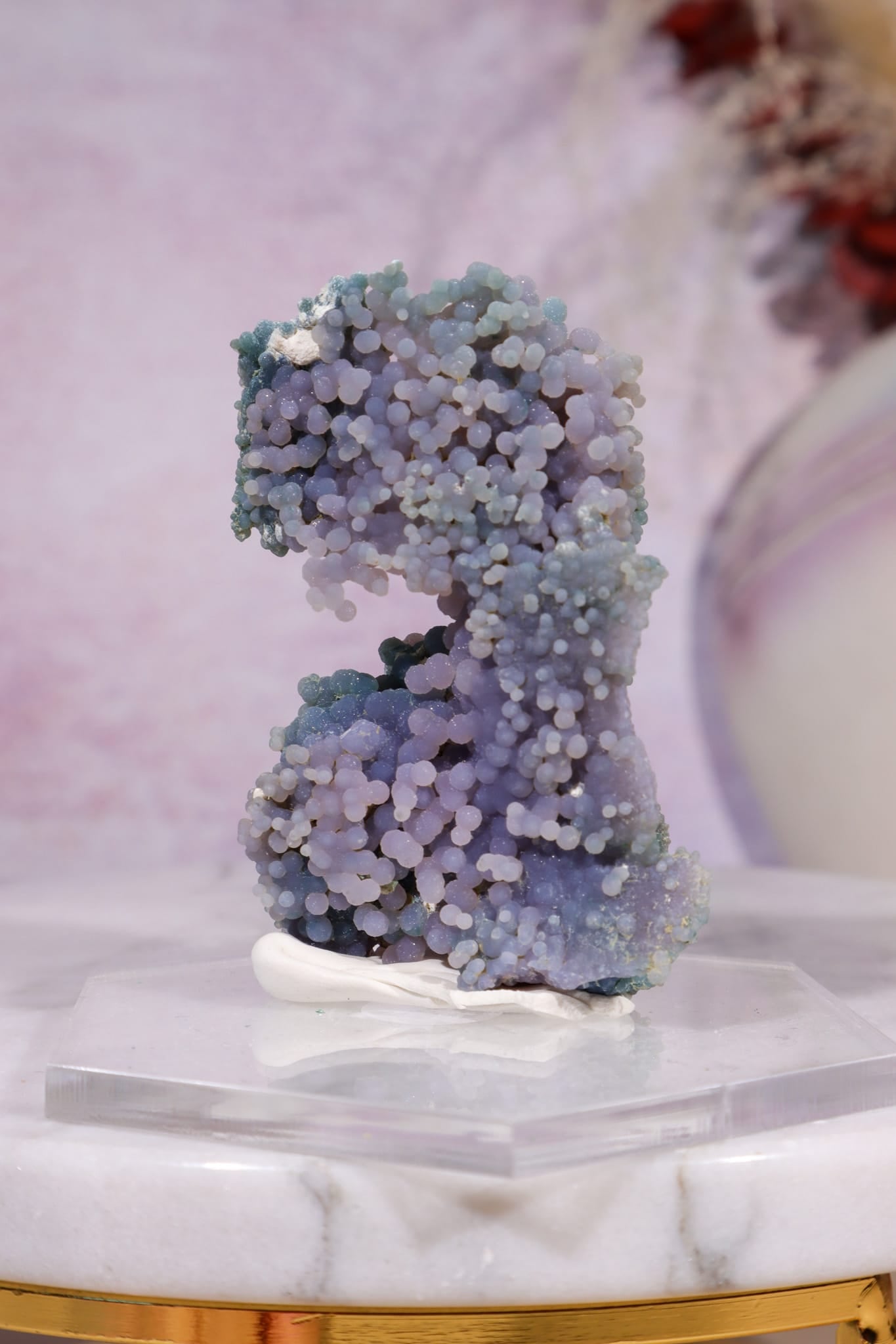 Grape Agate Specimen | 6.5cm | Indonesia Minerals Tali & Loz Crystals