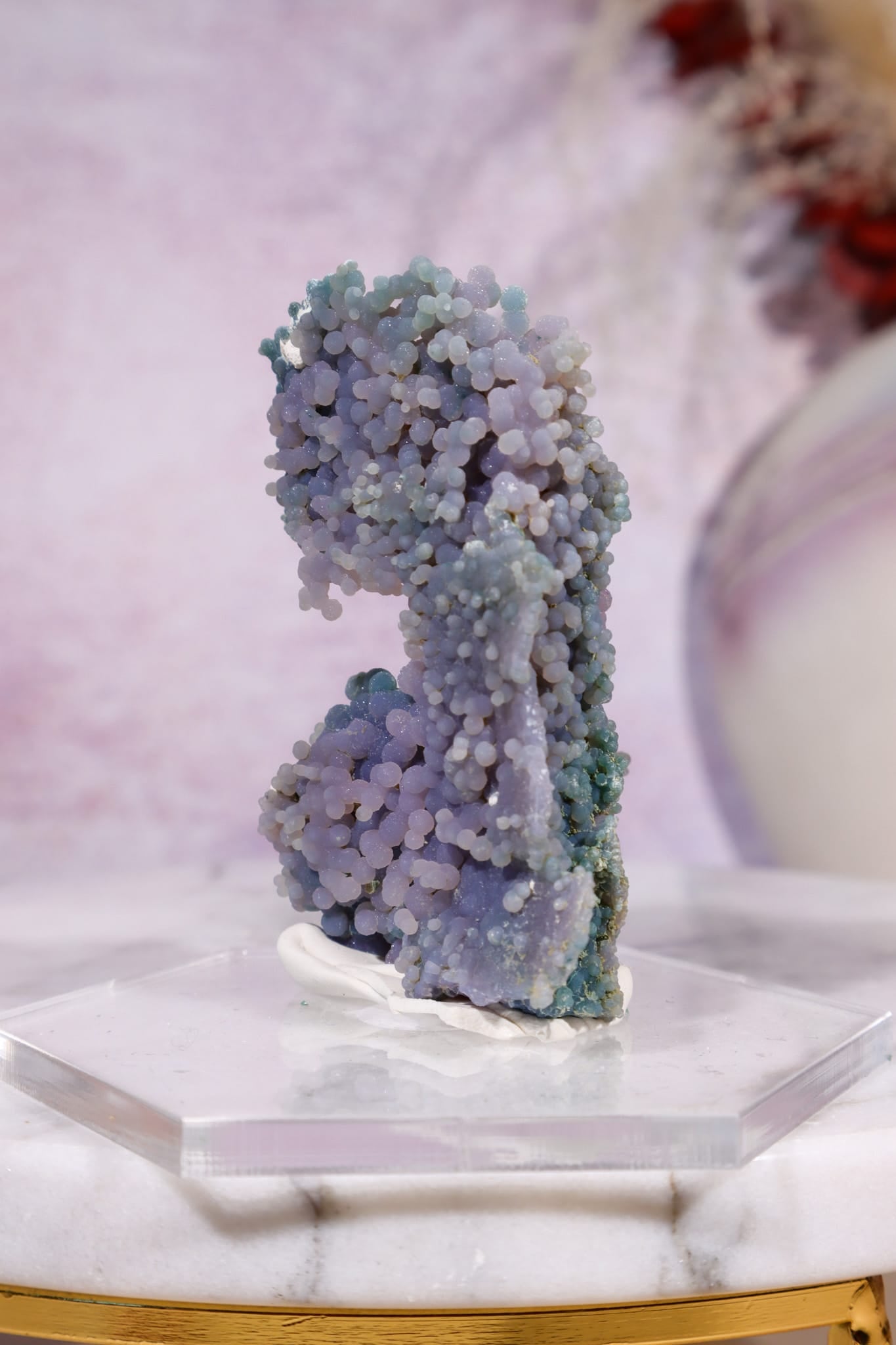 Grape Agate Specimen | 6.5cm | Indonesia Minerals Tali & Loz Crystals