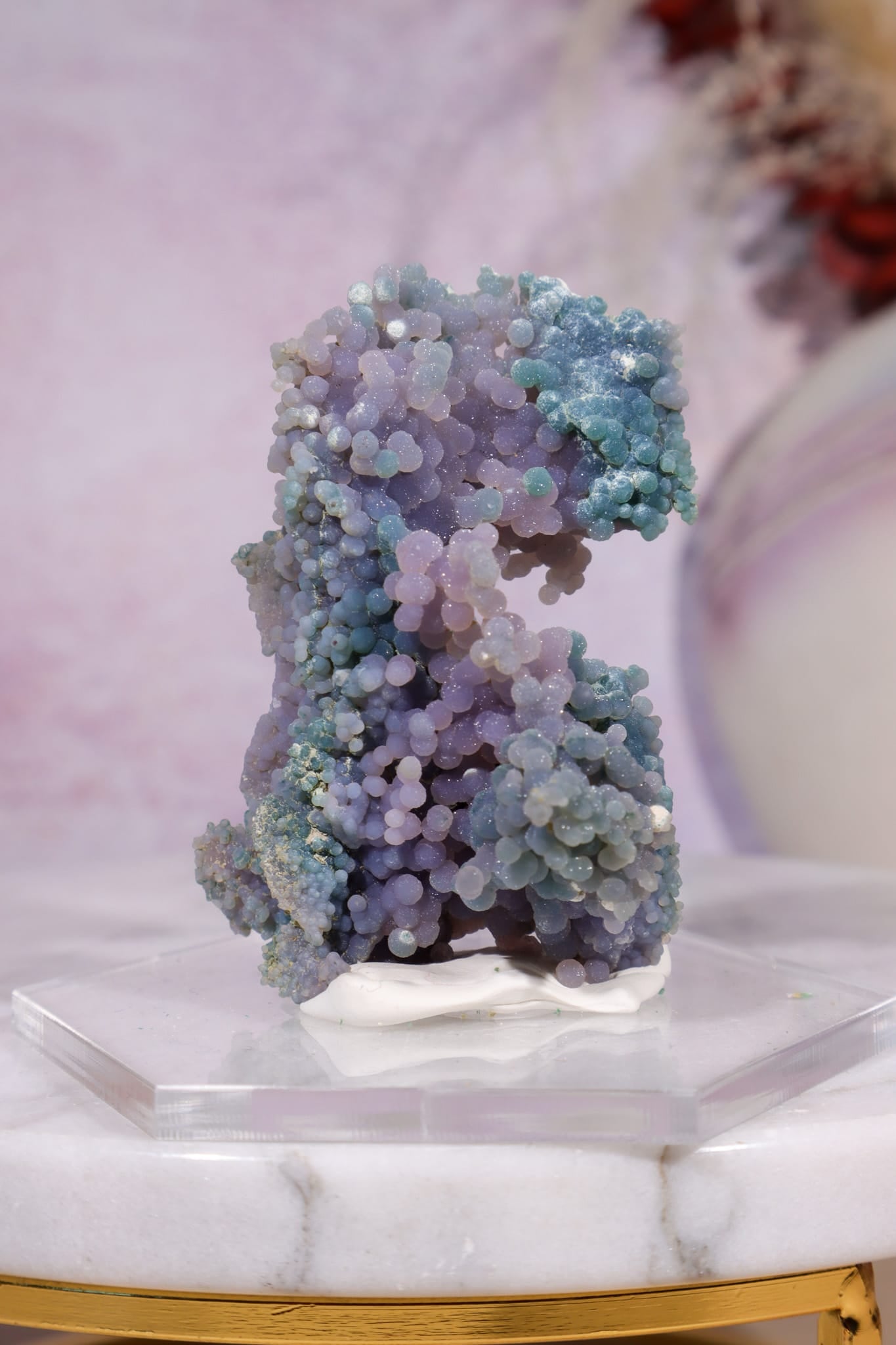 Grape Agate Specimen | 6.5cm | Indonesia Minerals Tali & Loz Crystals