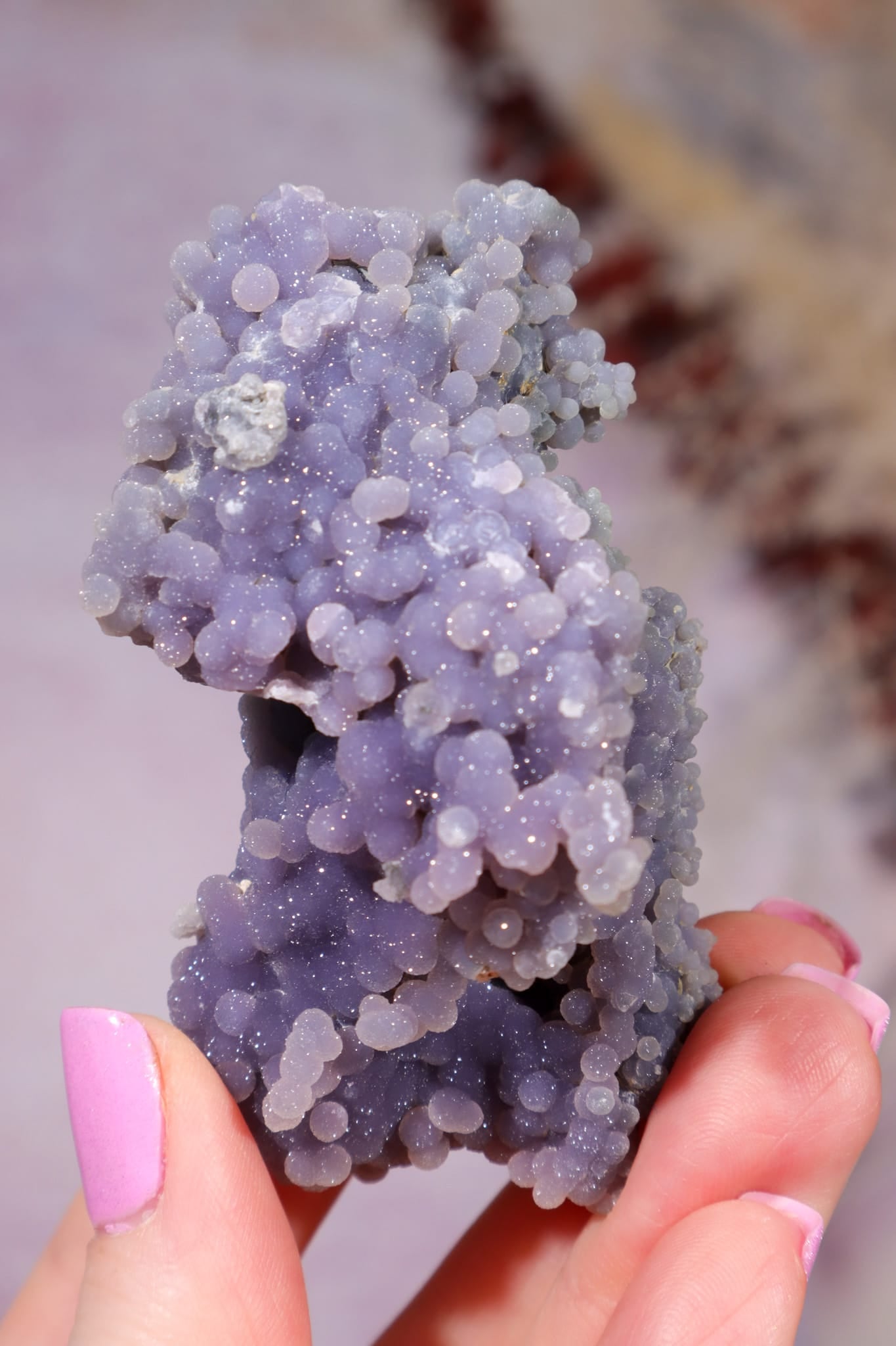Grape Agate Specimen | 6.9cm | Indonesia Minerals Tali & Loz Crystals