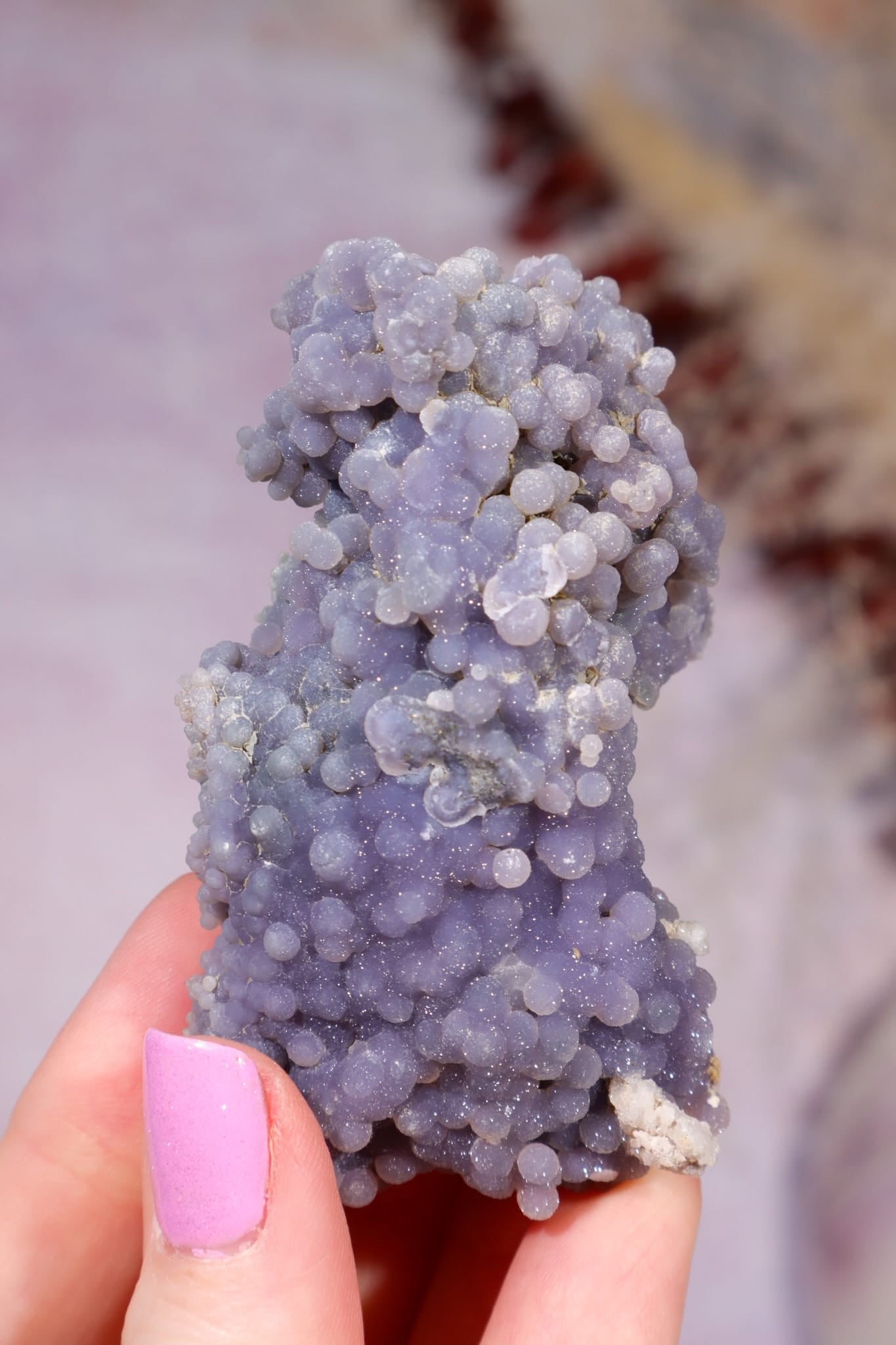 Grape Agate Specimen | 6.9cm | Indonesia Minerals Tali & Loz Crystals