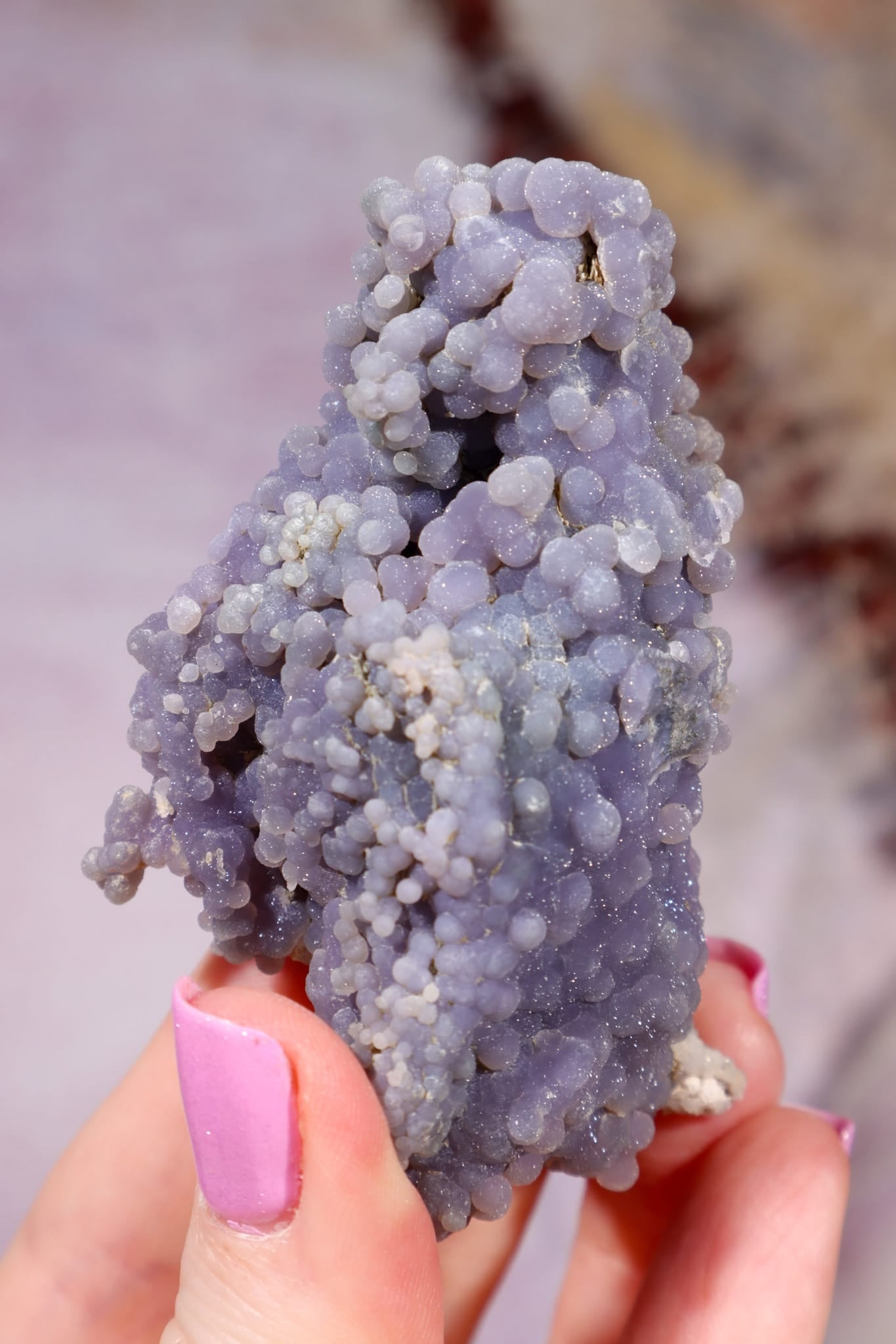 Grape Agate Specimen | 6.9cm | Indonesia Minerals Tali & Loz Crystals