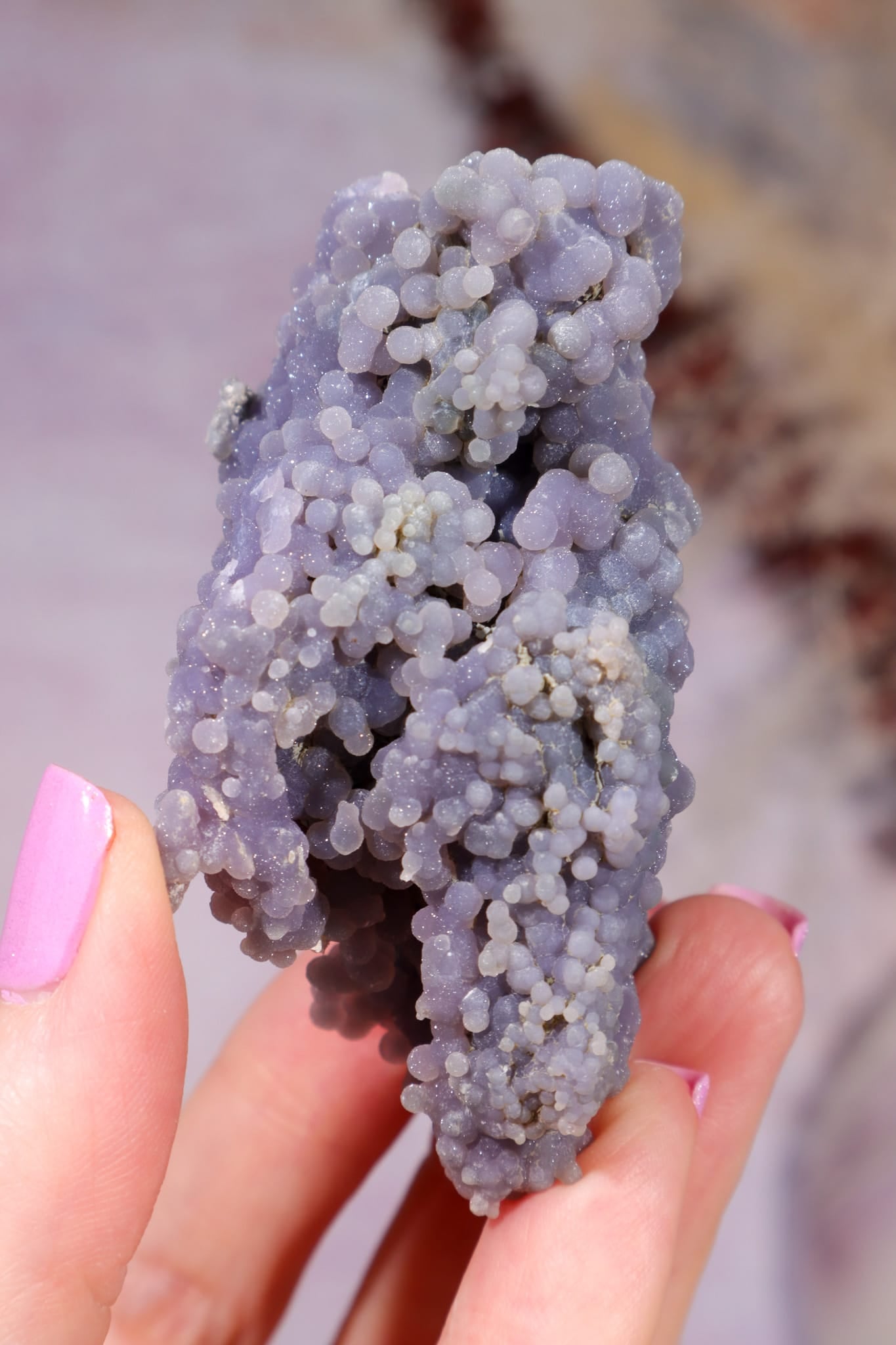 Grape Agate Specimen | 6.9cm | Indonesia Minerals Tali & Loz Crystals