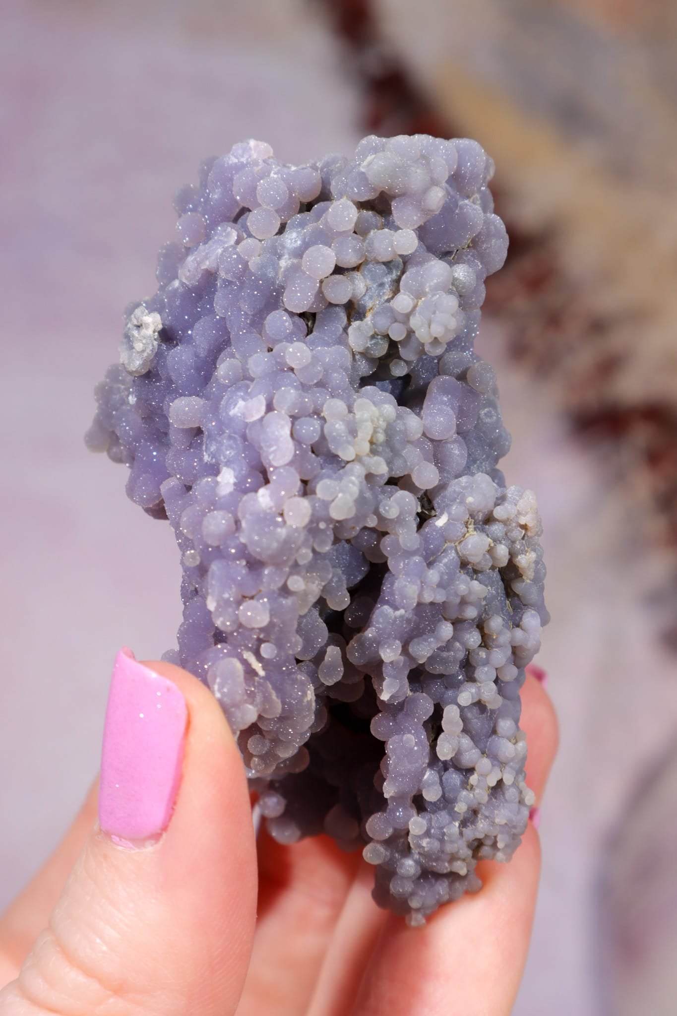 Grape Agate Specimen | 6.9cm | Indonesia Minerals Tali & Loz Crystals