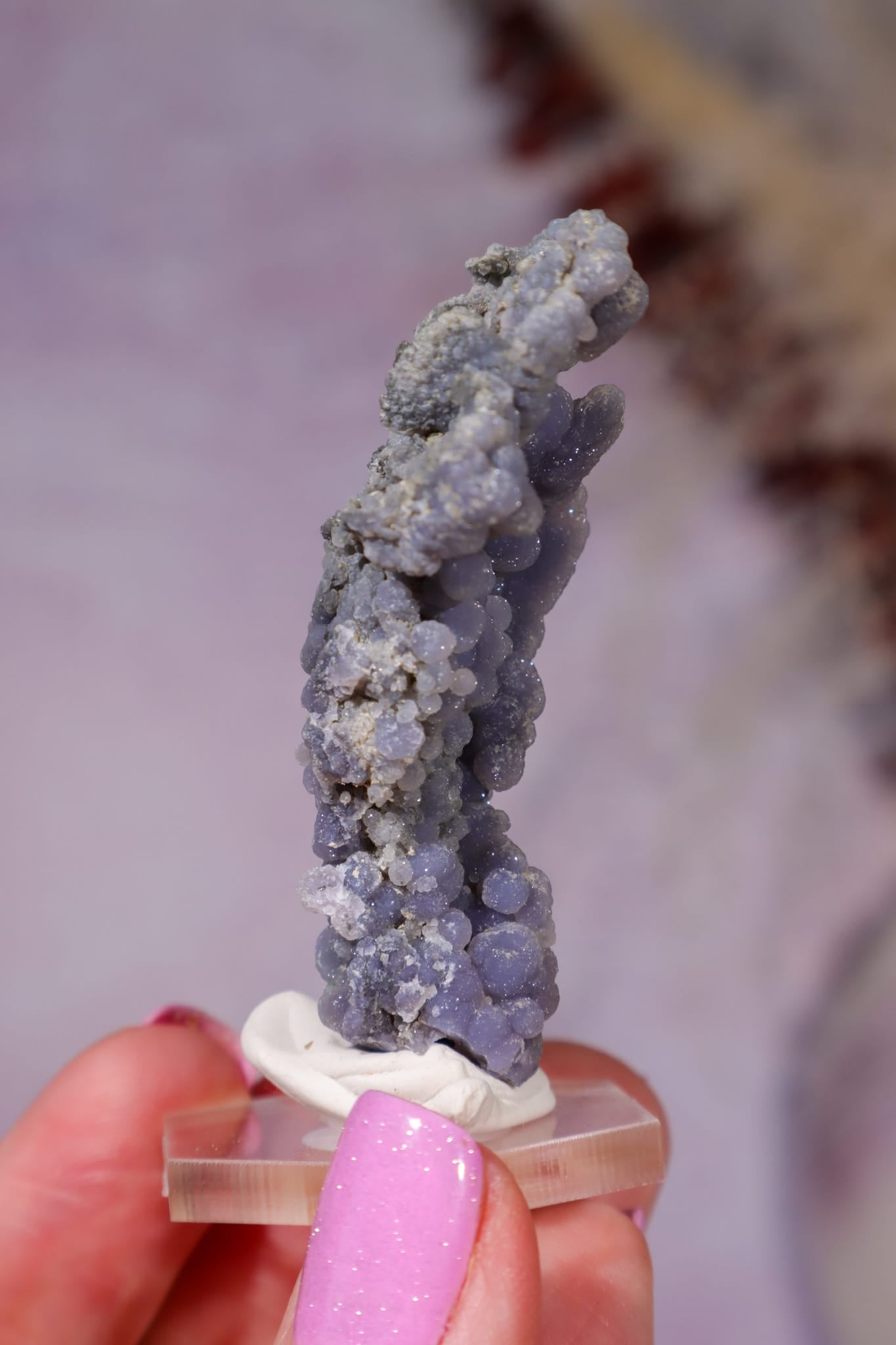 Grape Agate Specimen | 6cm | Indonesia Minerals Tali & Loz Crystals