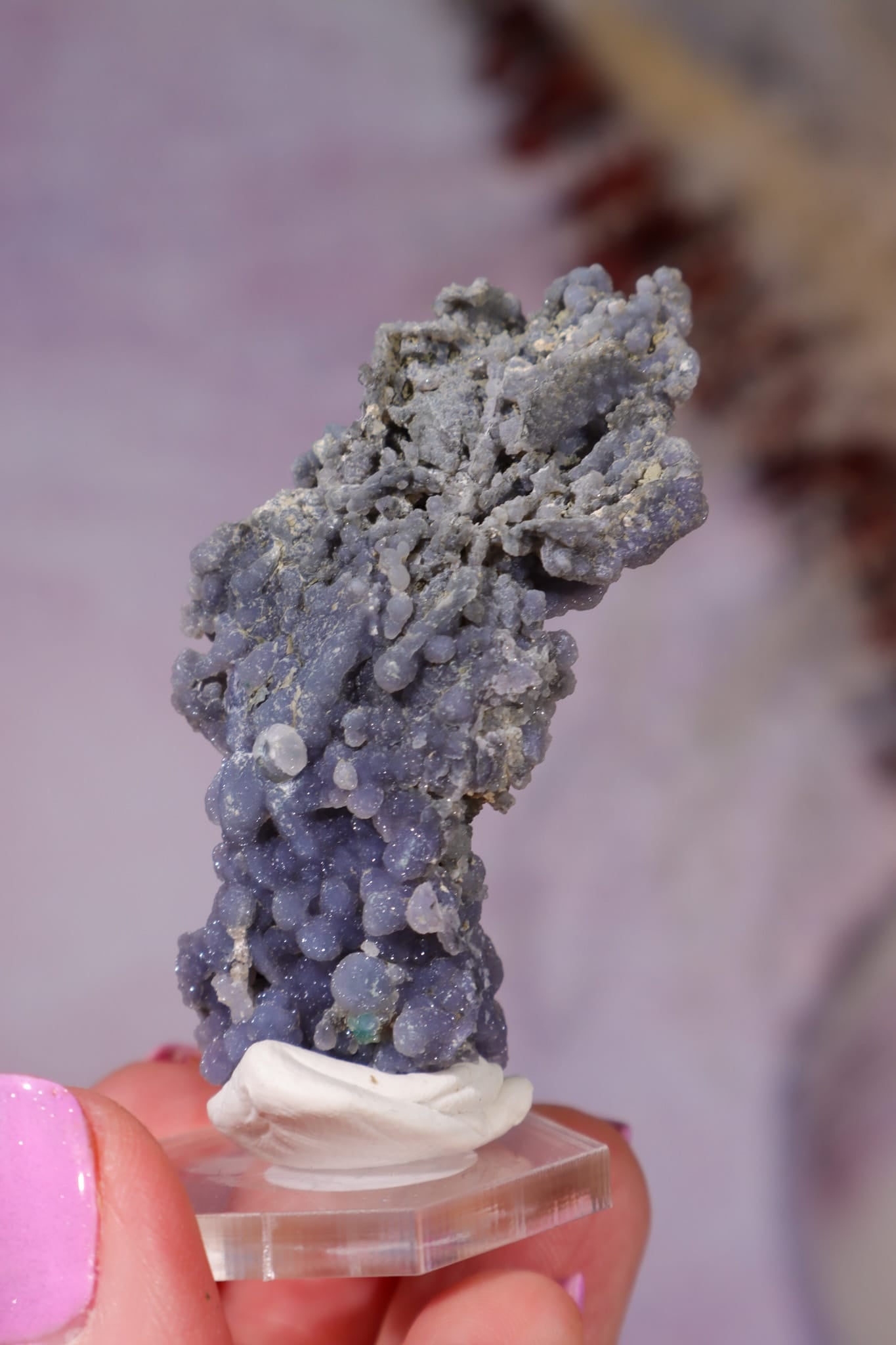 Grape Agate Specimen | 6cm | Indonesia Minerals Tali & Loz Crystals