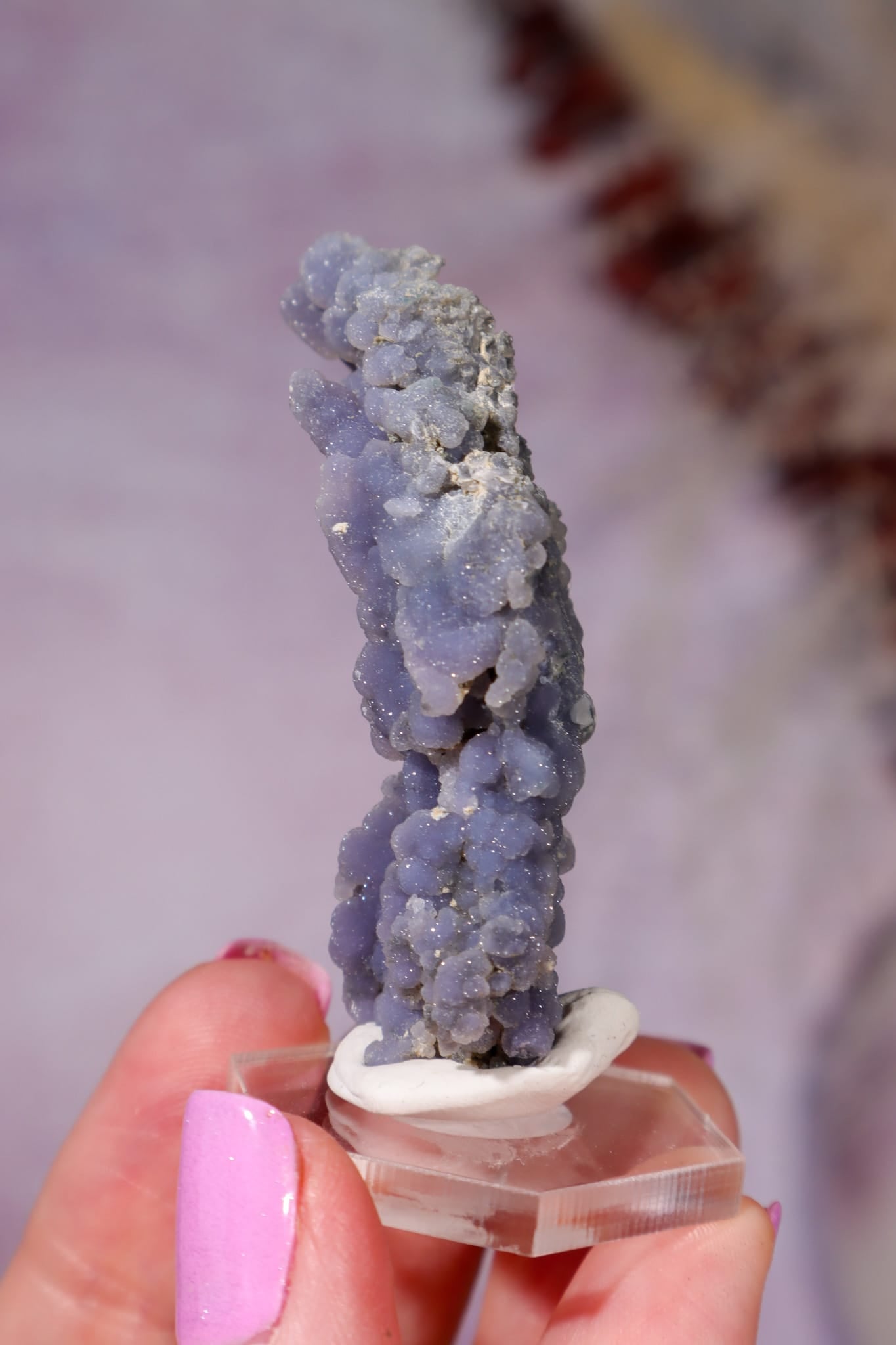Grape Agate Specimen | 6cm | Indonesia Minerals Tali & Loz Crystals