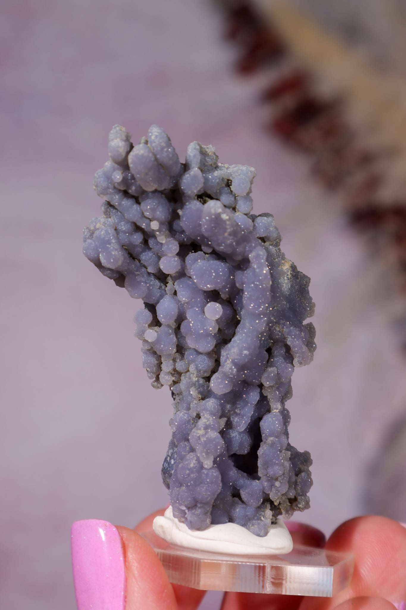Grape Agate Specimen | 6cm | Indonesia Minerals Tali & Loz Crystals