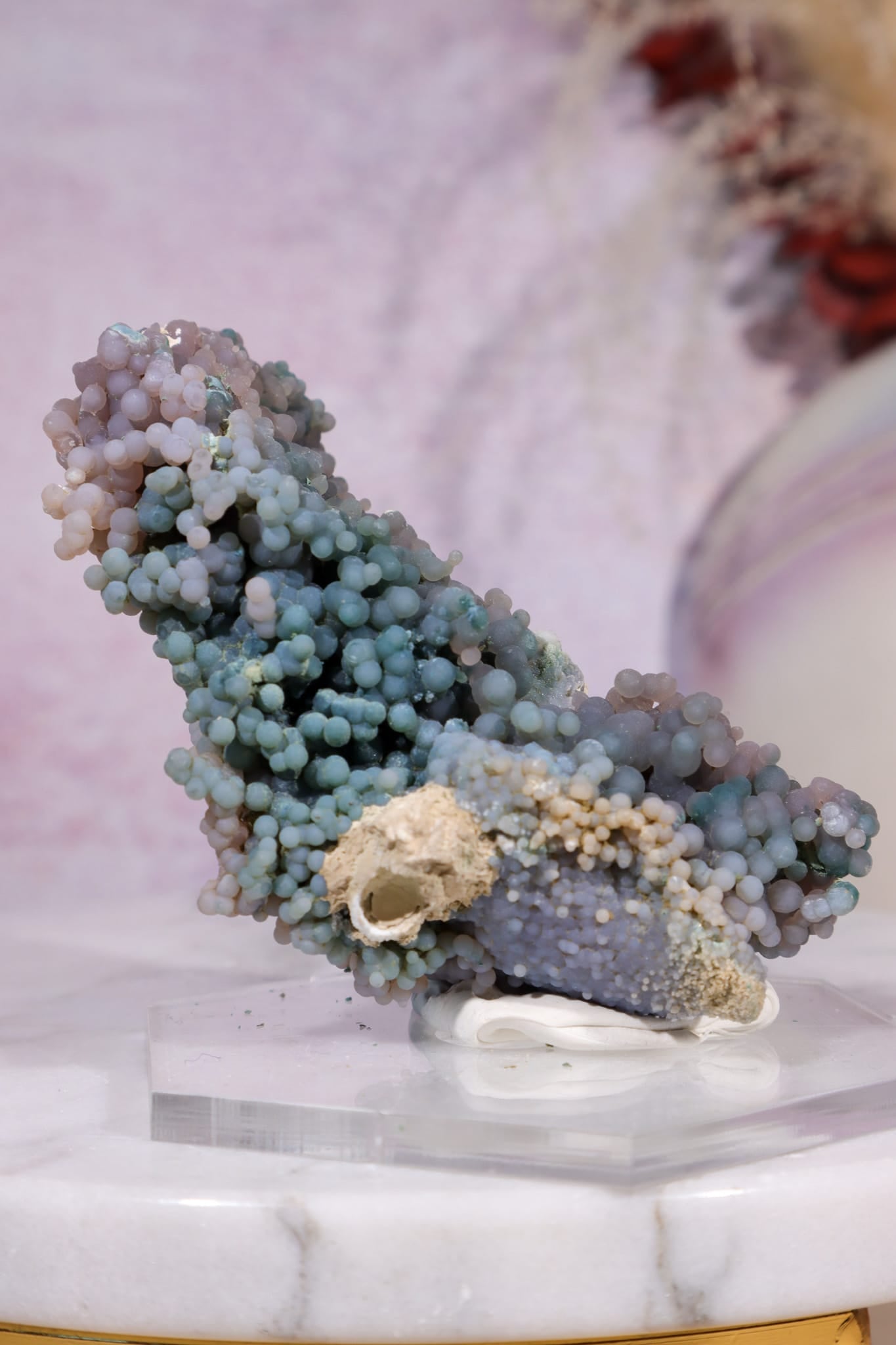 Grape Agate Specimen | 8.5cm | Indonesia Minerals Tali & Loz Crystals