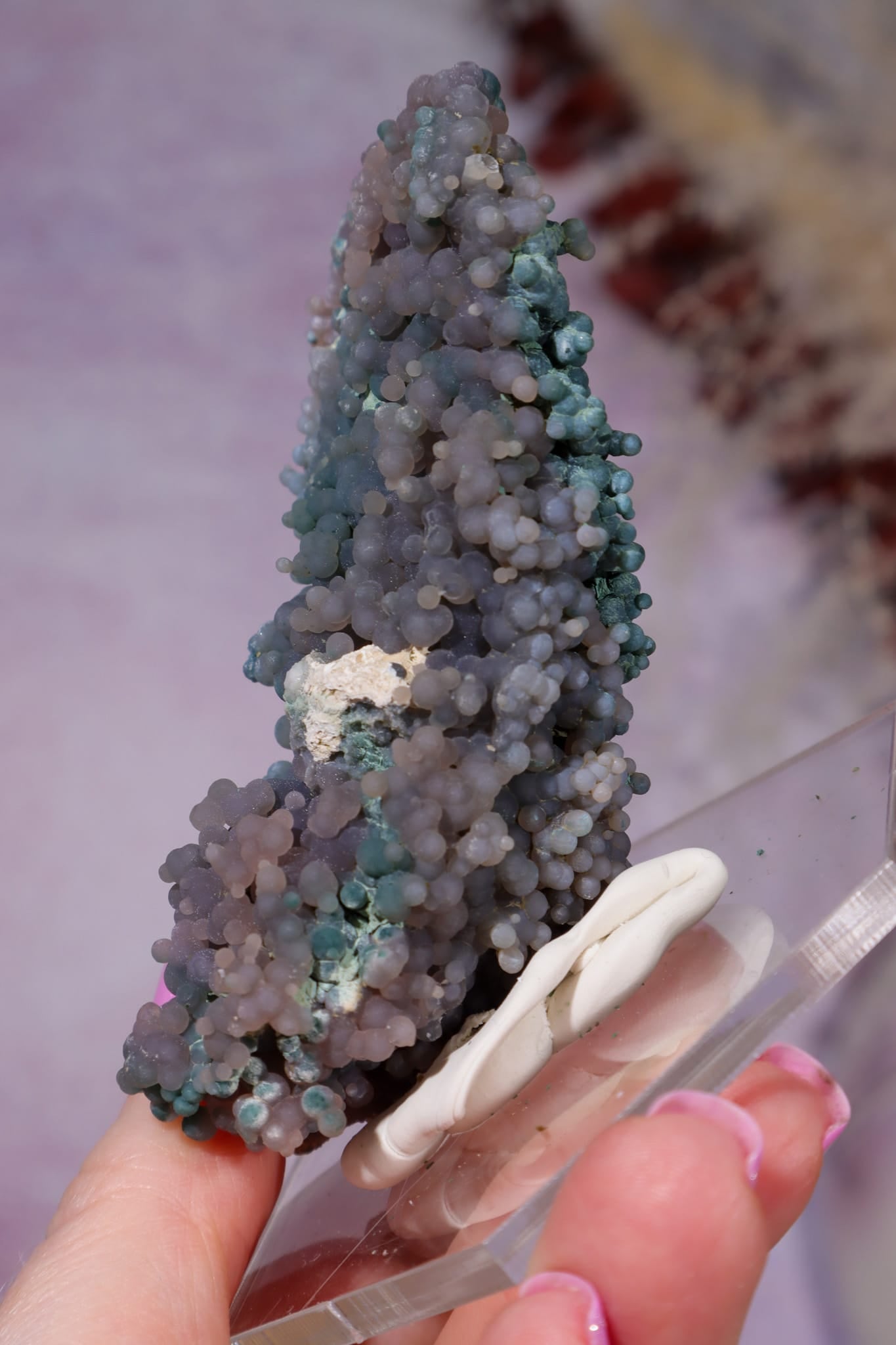 Grape Agate Specimen | 8.5cm | Indonesia Minerals Tali & Loz Crystals