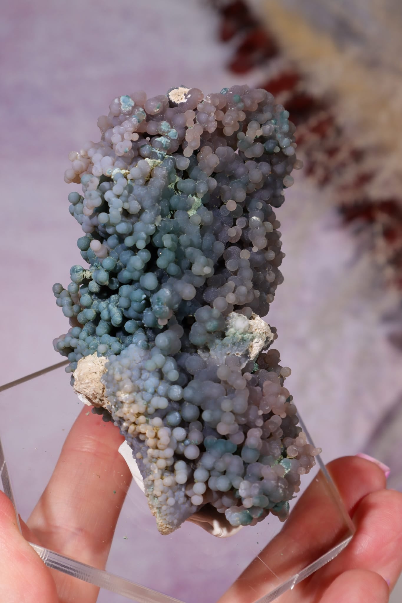 Grape Agate Specimen | 8.5cm | Indonesia Minerals Tali & Loz Crystals