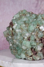 Green Apophyllite Specimen | 9cm | India Specimen Tali & Loz Crystals