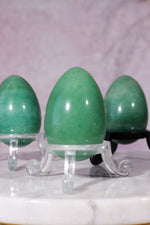 Green Aventurine Eggs 5cm, India Eggs Tali & Loz