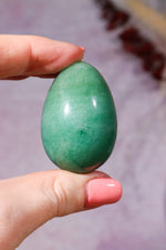 Green Aventurine Eggs 5cm, India Eggs Tali & Loz