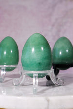 Green Aventurine Eggs 5cm, India Eggs Tali & Loz