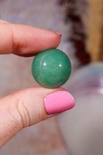 Green Aventurine Spheres | 20mm | Brazil Spheres Tali & Loz Crystals
