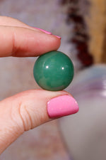 Green Aventurine Spheres | 20mm | Brazil Spheres Tali & Loz Crystals