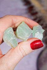 Green Calcite Rough 20-30mm (3units) Rough Crystals Tali & Loz Crystals