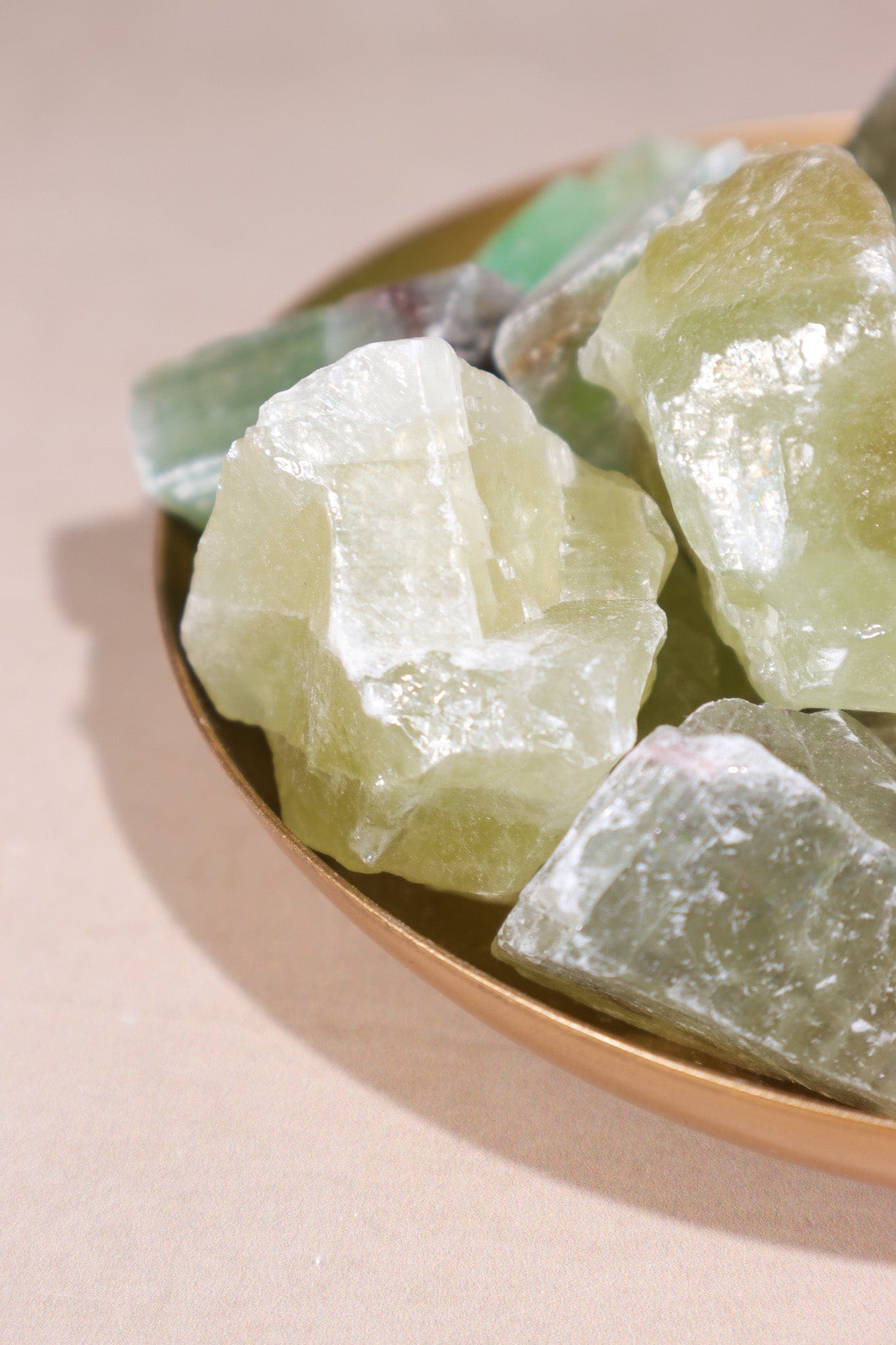 Green Calcite Rough 25-40mm - Tali & Loz Crystals
