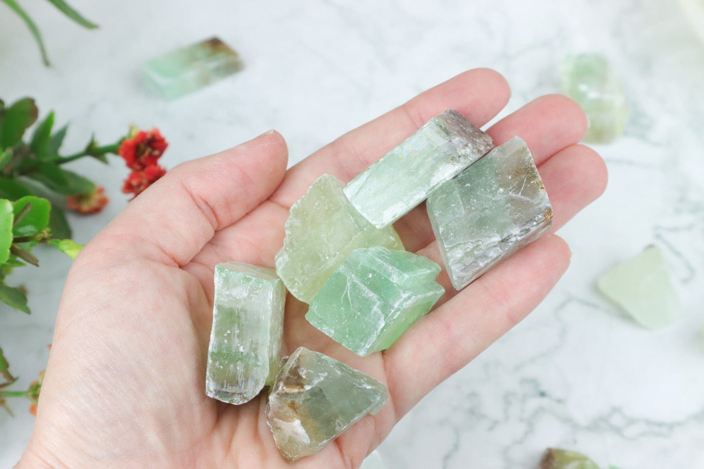 Green Calcite Rough - Soothing/Love Rough Crystals Tali & Loz