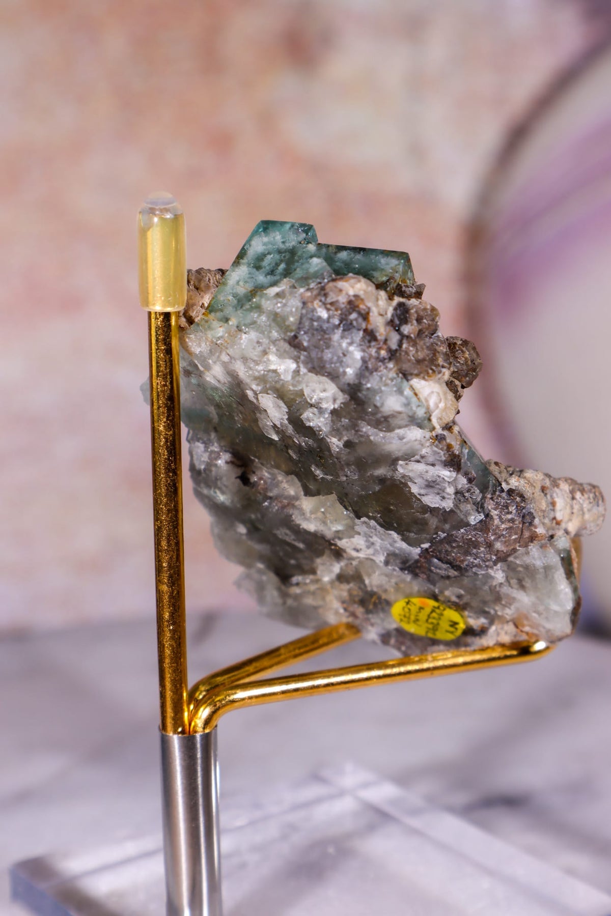 Green Fluorite & Calcite Cluster | Heights Mine, Weardale | County Durham, UK Minerals Tali & Loz
