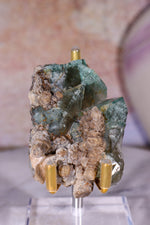 Green Fluorite & Calcite Cluster | Heights Mine, Weardale | County Durham, UK Minerals Tali & Loz
