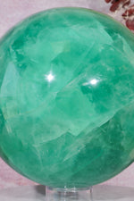 Green Fluorite Statement Sphere 8.2KG Spheres Tali & Loz Crystals