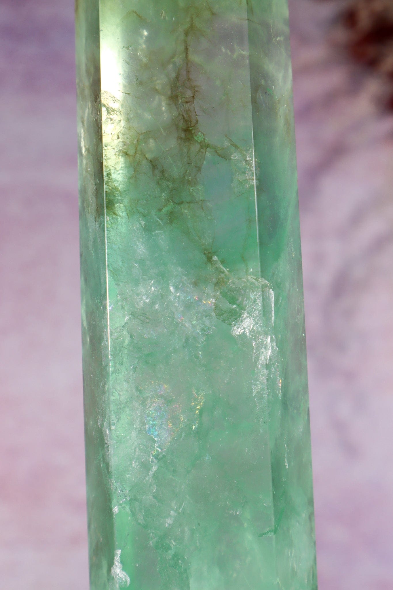 Green Fluorite Statement Tower 1.2KG Towers Tali & Loz Crystals
