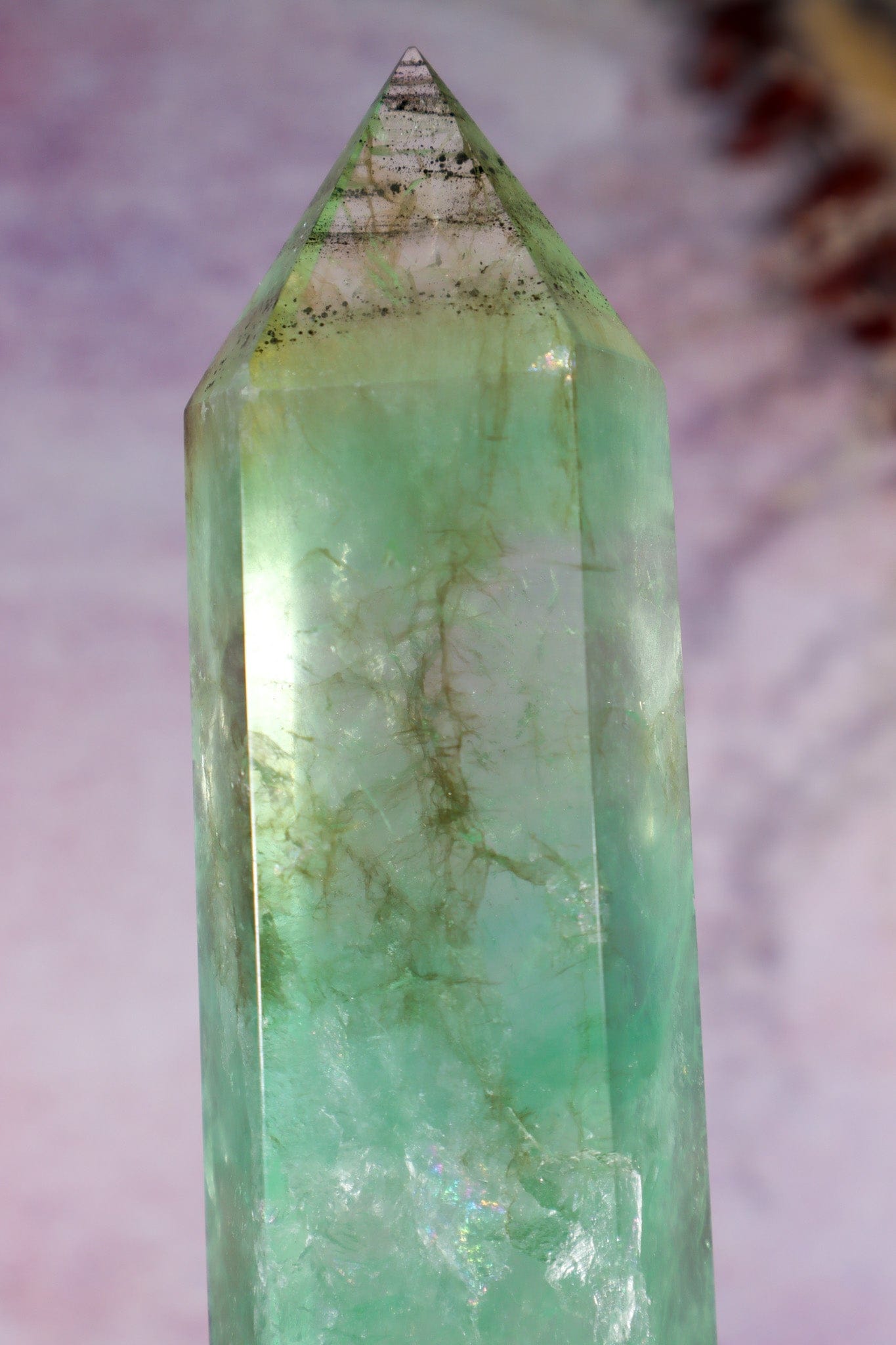 Green Fluorite Statement Tower 1.2KG Towers Tali & Loz Crystals