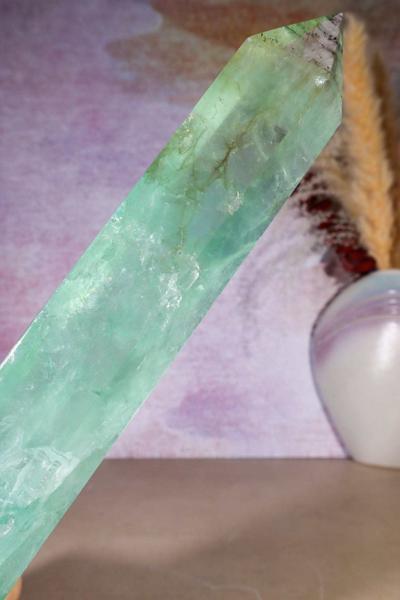 Green Fluorite Statement Tower 1.2KG Towers Tali & Loz Crystals