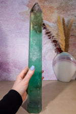 Green Fluorite Statement Tower 1.3KG Towers Tali & Loz Crystals
