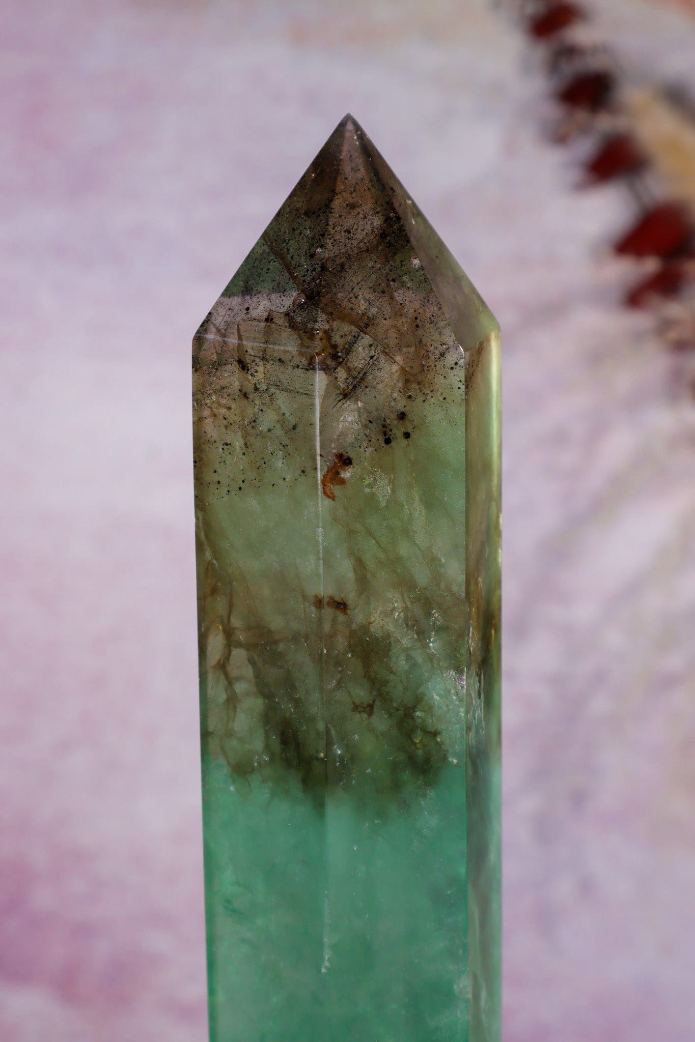 Green Fluorite Statement Tower 1.3KG Towers Tali & Loz Crystals
