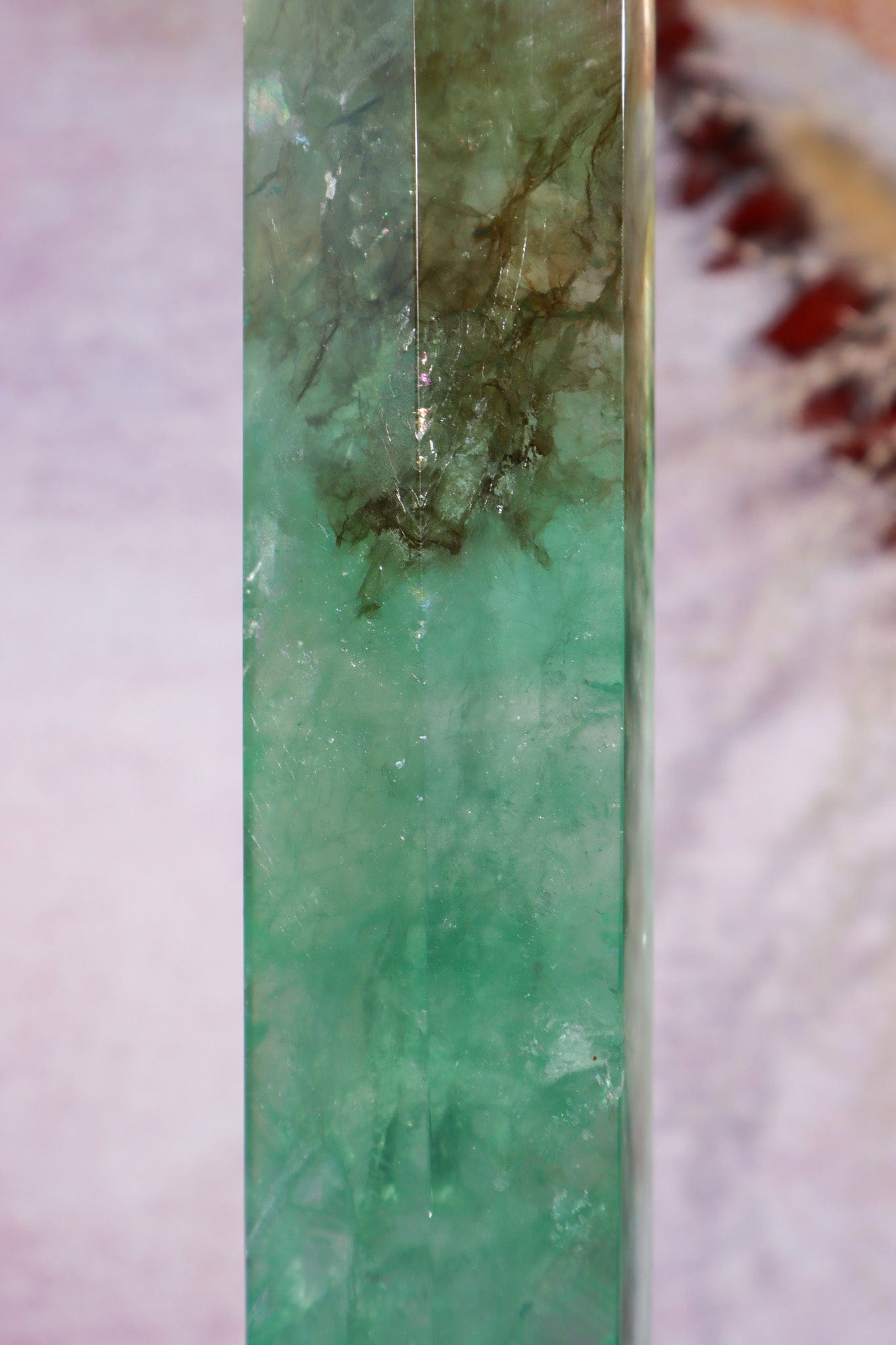 Green Fluorite Statement Tower 1.3KG Towers Tali & Loz Crystals