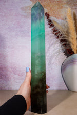 Green Fluorite Statement Tower 1.6KG Towers Tali & Loz Crystals
