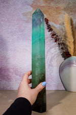 Green Fluorite Statement Tower 1.6KG Towers Tali & Loz Crystals