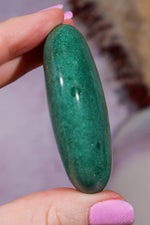 Green Fuchsite Palmstones | 6cm | India Palmstones Tali & Loz Crystals