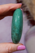 Green Fuchsite Palmstones | 6cm | India Palmstones Tali & Loz Crystals