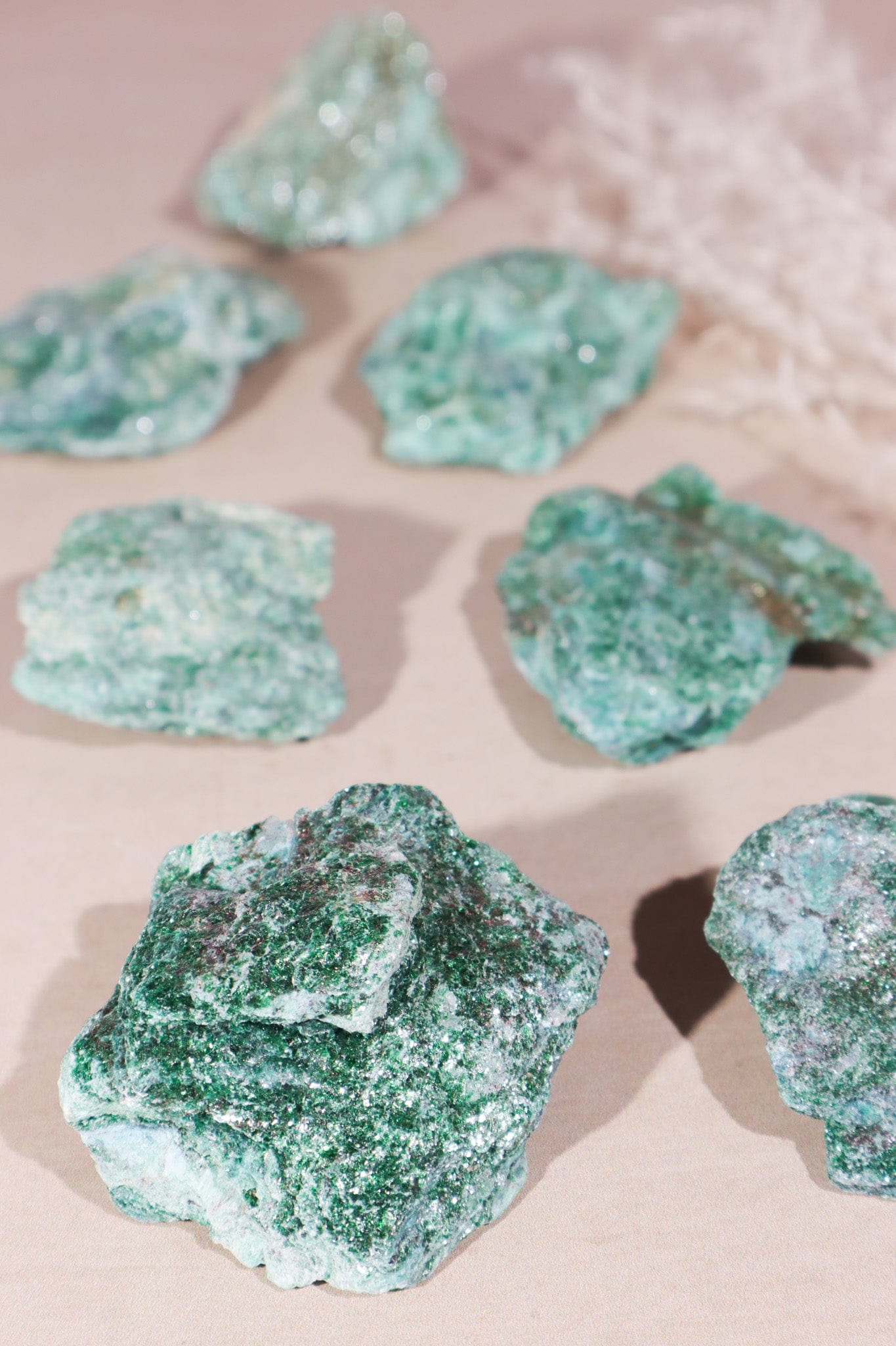 Green Fuchsite Rough 30-60mm - Tali & Loz Crystals