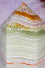 Green Onyx Tower | 3.24kg | India Towers Tali & Loz Crystals