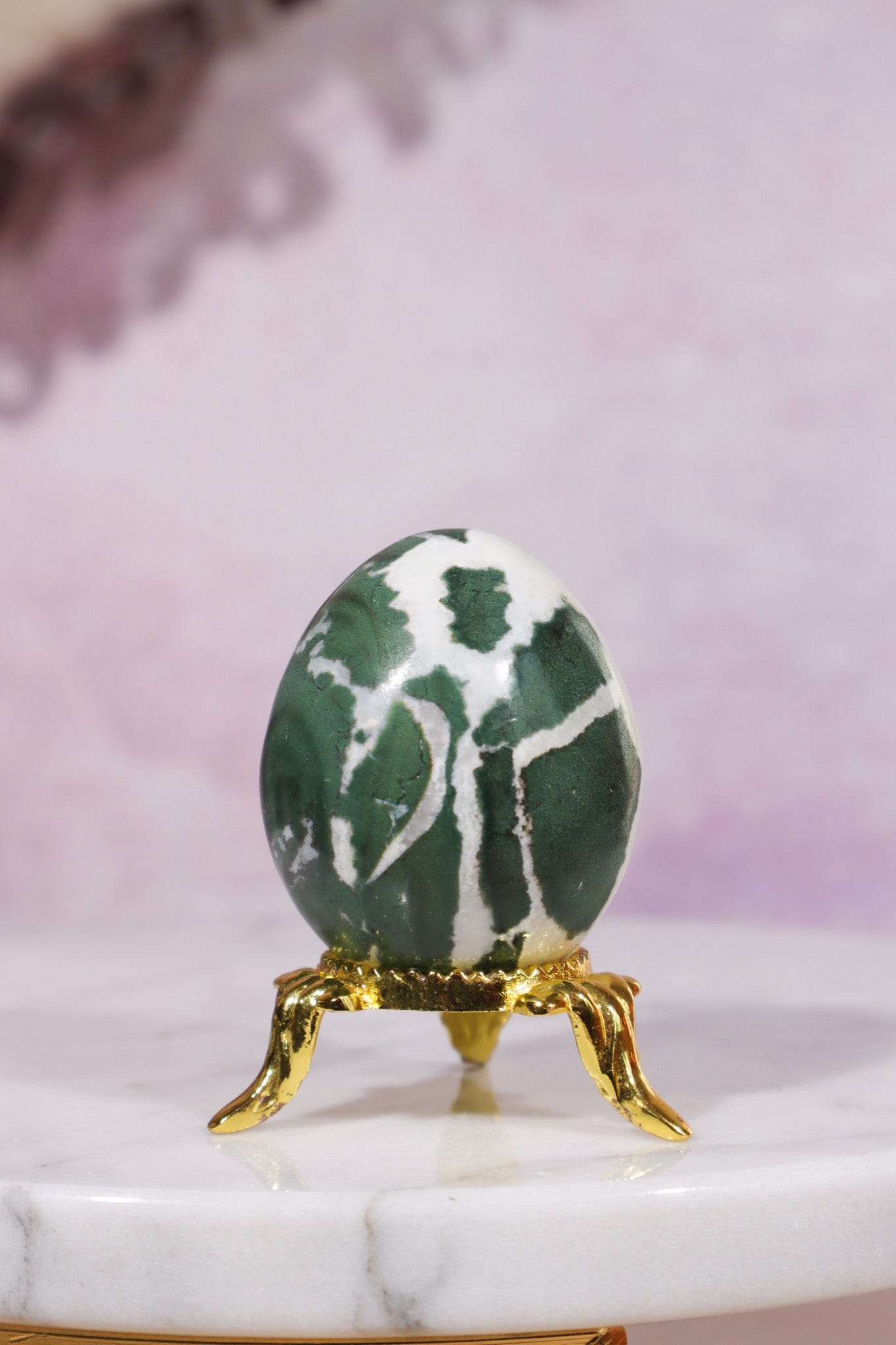 Green Sardonyx Egg 4cm Eggs Tali & Loz Crystals