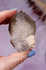 Green Tourmaline in Citrine on Stand 112cm, Brazil Specimen Tali & Loz Crystals