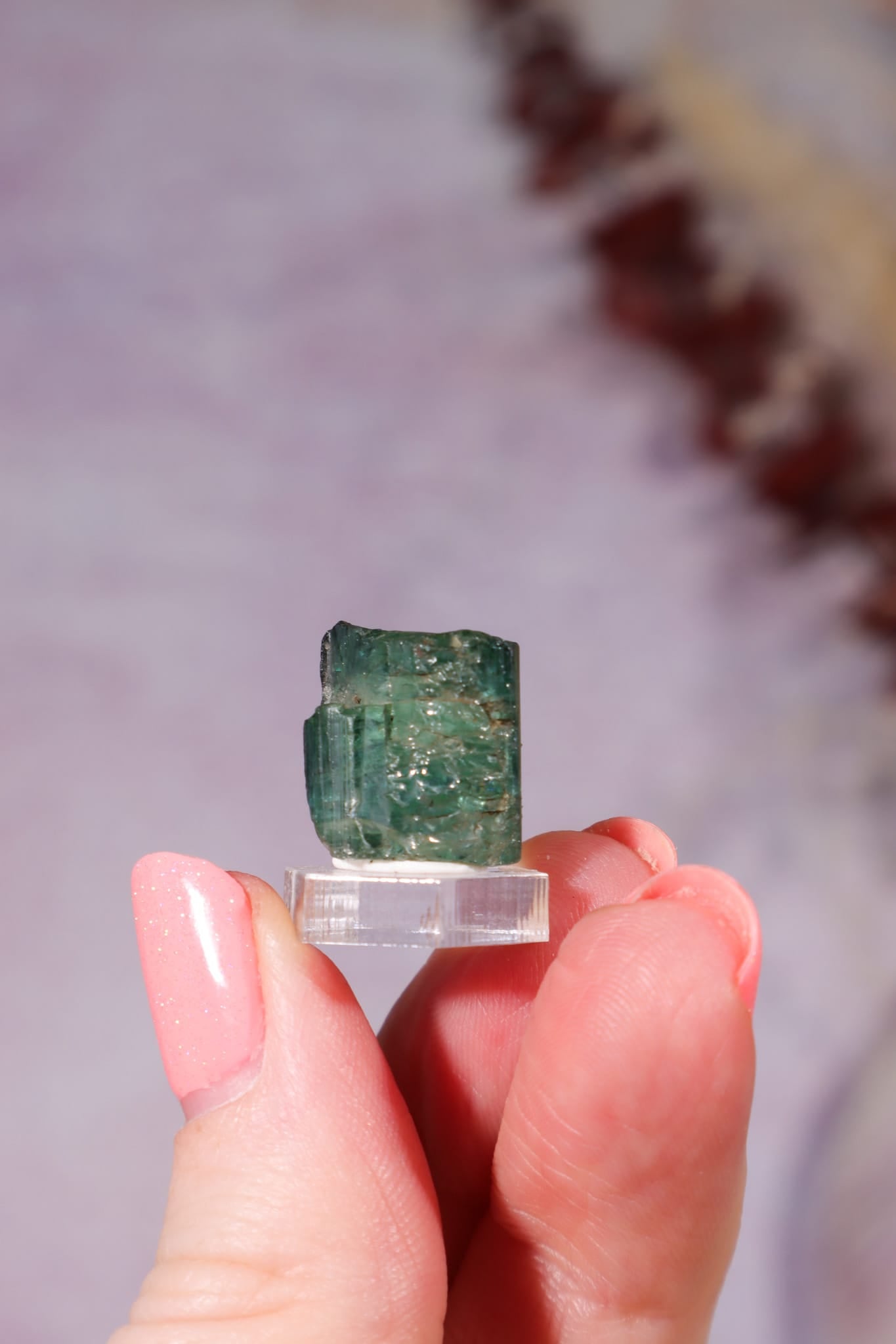 Green Tourmaline (Verdelite) | 14 × 13 × 11mm | Brazil Mineral Specimen Tali & Loz Crystals